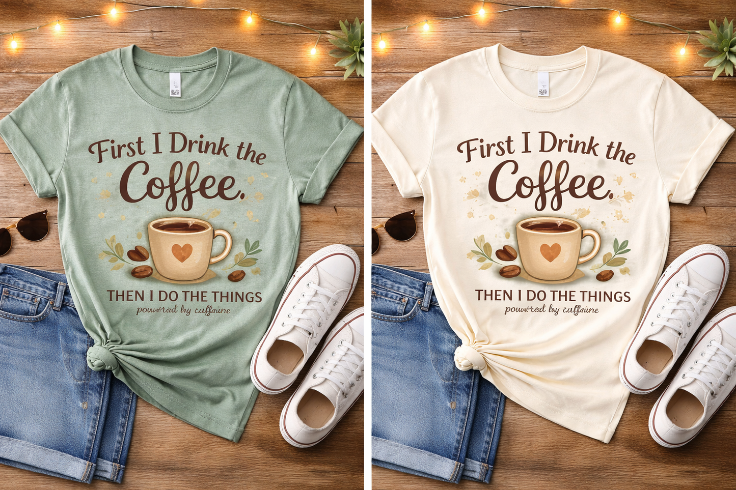 First Coffee Tee